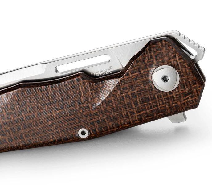 Ніж Lionsteel Q4ttro Green Burlap Micarta Q4 BGR 392181 фото