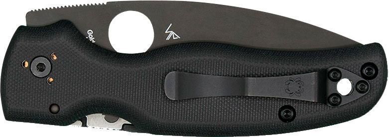 Ніж Spyderco Shaman Black Blade C229GPBK 871344 фото