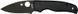 Ніж Spyderco Shaman Black Blade C229GPBK 871344 фото 10