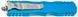 Ніж Microtech Dirac Delta D/E Satin Standard Blue 227-4BL 14090724 фото 4