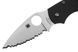Ніж Spyderco Chaparral CTS XHP FRN Gray Серрейтор C152SGY 871653 фото 4