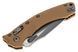 Ніж Microtech Amphibian Ram-Lock клинок Apoc Fluted руків'я Tan G-10 137RL-10APFLGTTA 4009453 фото 3