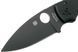 Ніж Spyderco Shaman Black Blade C229GPBK 871344 фото 4