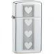 Запальничка Zippo 1610 HEART 28476 V77553854 фото 1