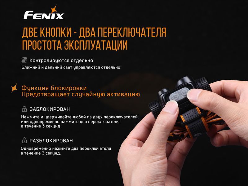 Фонарь налобный Fenix ​​HM65R 61786 фото