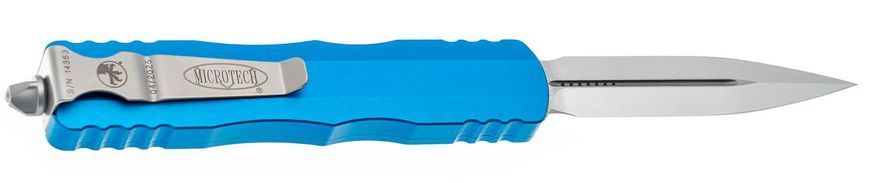 Ніж Microtech Dirac Delta D/E Satin Standard Blue 227-4BL 14090724 фото