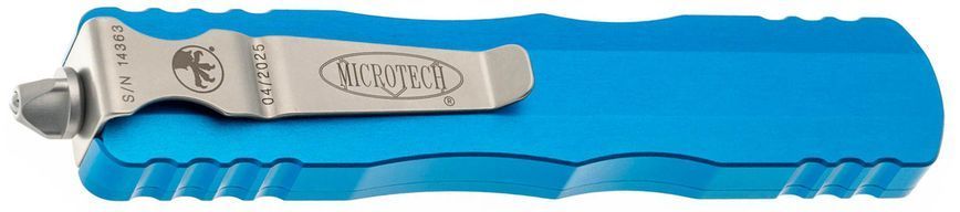 Ніж Microtech Dirac Delta D/E Satin Standard Blue 227-4BL 14090724 фото