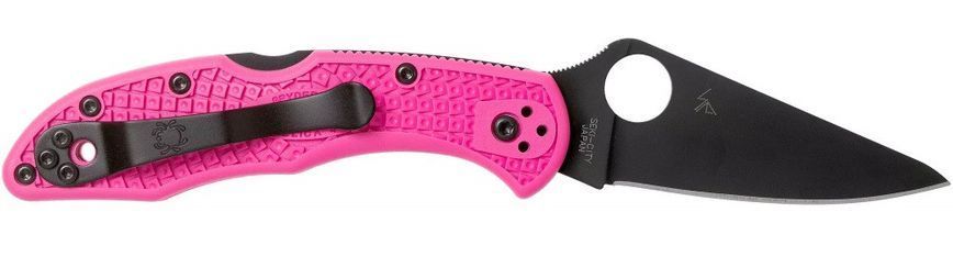 Ніж Spyderco Delica 4 Pink Blake Blade CPM-S30V C11FPPNS30VBK 871470 фото