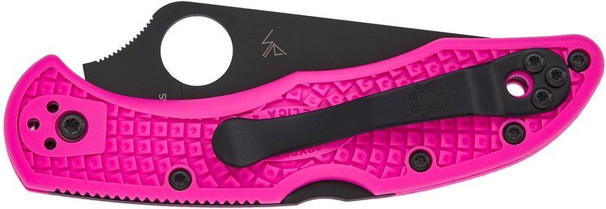Ніж Spyderco Delica 4 Pink Blake Blade CPM-S30V C11FPPNS30VBK 871470 фото
