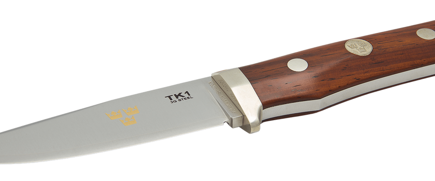 Нож Fallkniven TK1 Tre Kronor 3G, cocobolo, кожаные ножны TK1L 4007155 фото