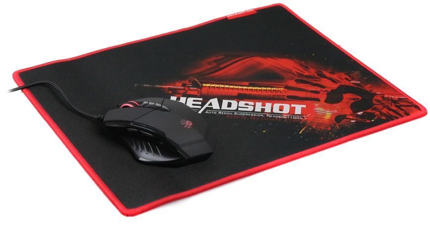Комплект Мышь игровая A4-Tech Bloody V7M USB с ковриком V7M71 Bloody 1604333 фото