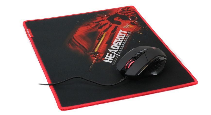 Комплект Мышь игровая A4-Tech Bloody V7M USB с ковриком V7M71 Bloody 1604333 фото
