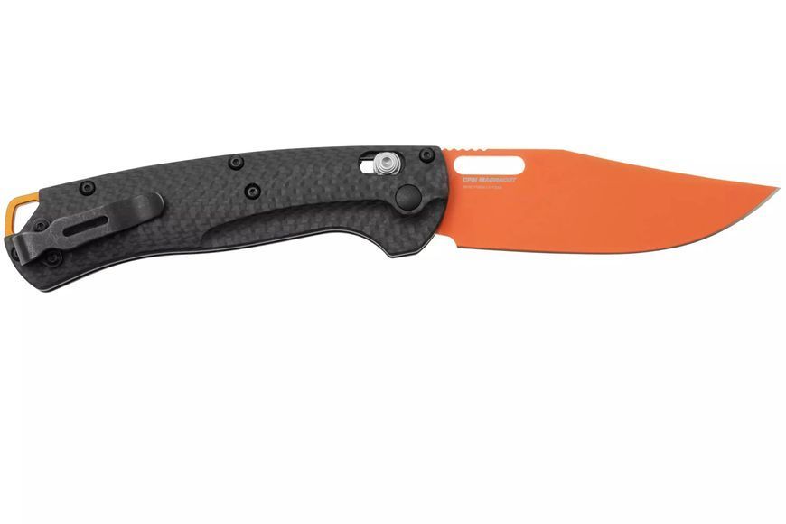 Ніж Benchmade Taggedout Carbon Fiber 15535OR-01 4008902 фото