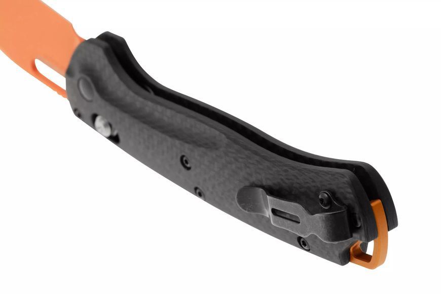 Ніж Benchmade Taggedout Carbon Fiber 15535OR-01 4008902 фото