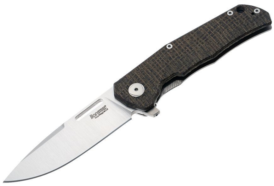 Ніж Lionsteel Q4ttro Green Burlap Micarta Q4 BGR 392181 фото