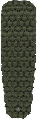 Килимок надувний Highlander Nap-Pak Inflatable Sleeping Mat 5 cm Olive (AIR071) 929796 фото