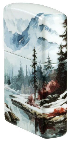 Запальничка Zippo 46702 Frozen Valley Color Matte 77890065 фото