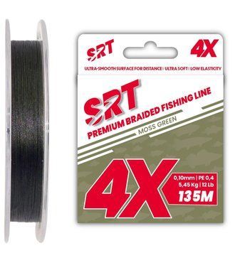 Шнур SERT SRT 4Х зелений 0,12 мм (135 м) 6,82 кг - SEVAM0119012135M Y33441746 фото