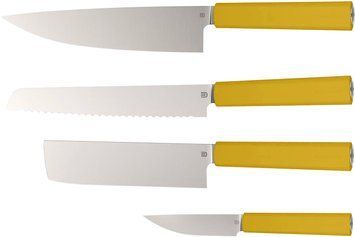 Набір кухонних ножів Butterfork Purest Set Yellow BF01-FKS-YL 19370023 фото