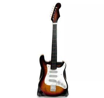 Гитара Fender миниатюра дерево GUITAR FENDER SMALL 20,5 см коричневый (DN30178) V77550274 фото