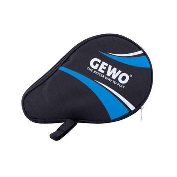 Чехол для ракетки Gewo Round Cover Master с отделением для мячей Black/Blue 89679165 931893 фото