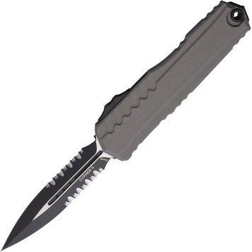 Ніж Microtech Cypher II Double Edge PS Black Blade Напівсерейтор 1242-2T 14090645 фото