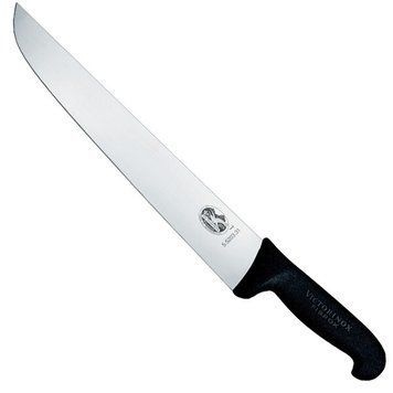 Нож кухонный разделочный Victorinox Fibrox 31 см Черный 5.5203.31 4004488 фото