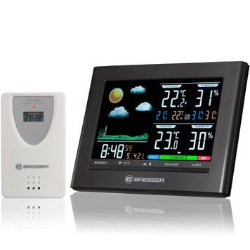 Метеостанція Bresser Neomeo Colour (Black) (7007330) 929326 фото