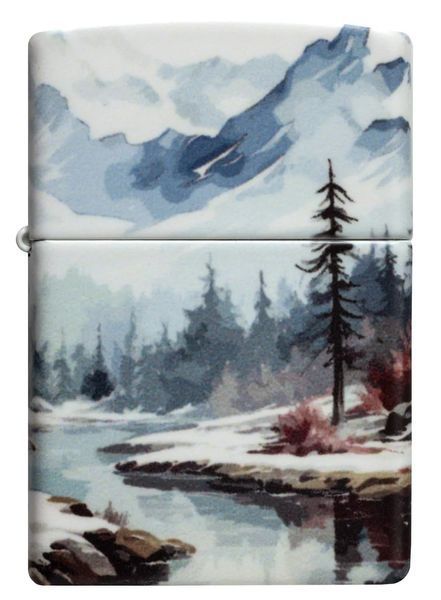 Запальничка Zippo 46702 Frozen Valley Color Matte 77890065 фото