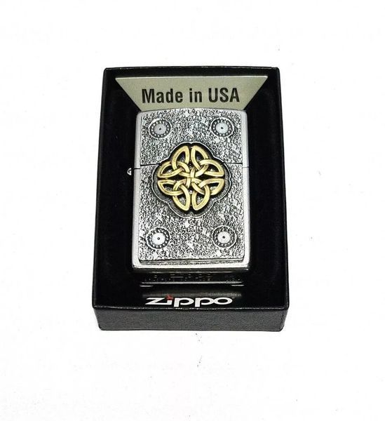 Запальничка Zippo Emblem Celtic Knot Емблема Кельтський вузол 2004750 V77553990 фото