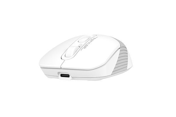 Миша бездротова A4Tech Fstyler FB10CS (Grayish White), USB, колір сірувато-білий FB10CS (Grayish White) 1605600 фото