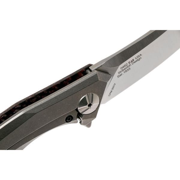 Нож ZT 0462 Carbon Fiber CPM 20CV 17400354 фото