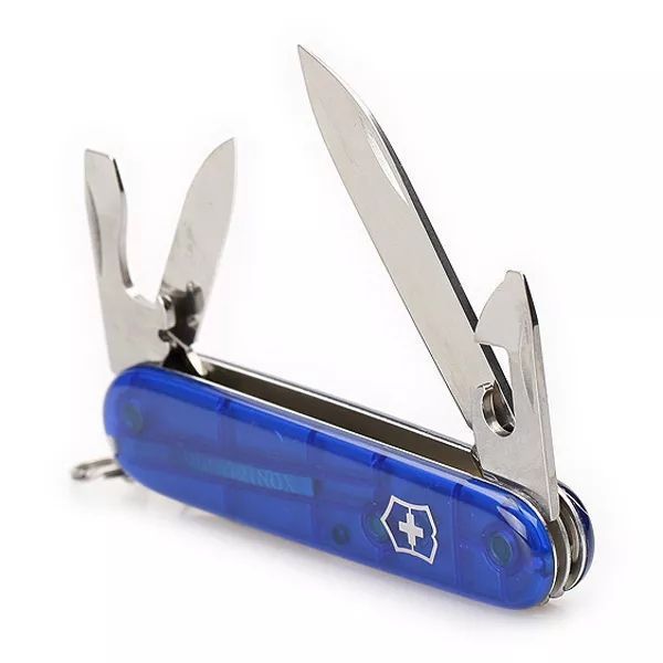 Швейцарський ніж Victorinox Spartan Blue Trans Синій напівблістер 1.3603.T2B1 V77554163 фото