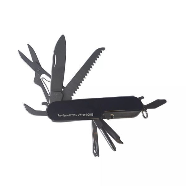 Складаний ніж Volkswagen Licences Multi FCT Knife 10 інструментів Чорно-червоний (40610042BLRE) V77553079 фото