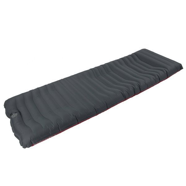 Килимок надувний Bo-Camp Laticuda Ergonomic Gold 191x60x14 cm Grey/Red (3107105) DAS301471 фото