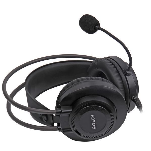 Наушники A4-Tech FH200i (Grey) с микрофоном, цвет серый FH200i (Grey) 1604880 фото