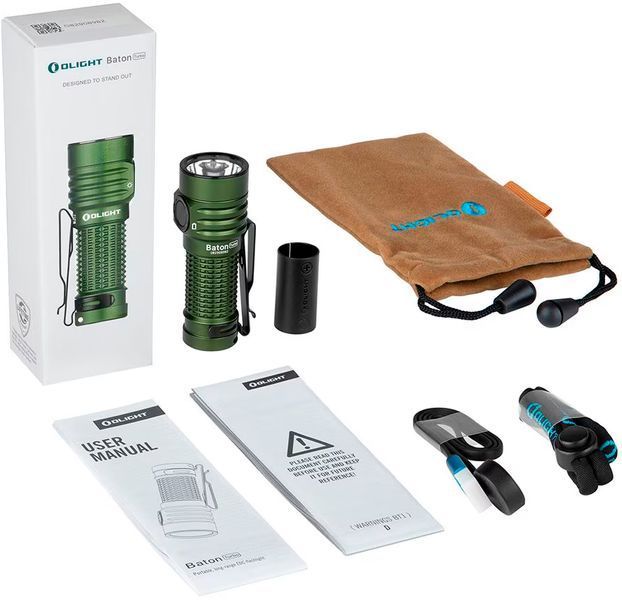 Фонарь Olight Baton Turbo OD Green (1000 Lm) 0.0000.0948 23704578 фото