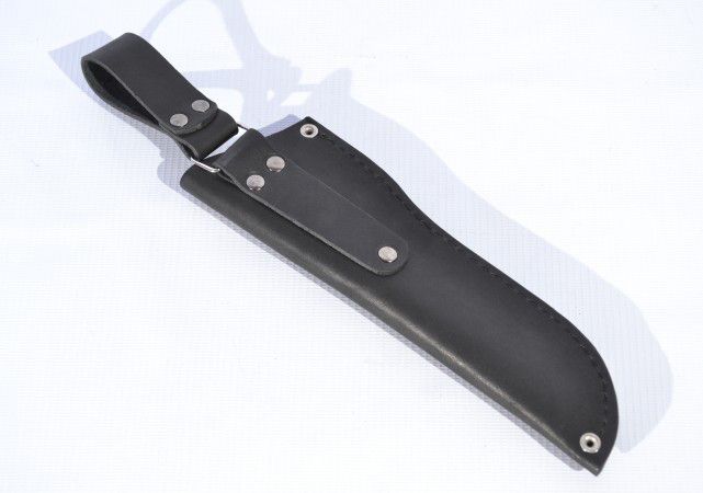 Шкіряні піхви для ножа середні XL чорні 11101052 фото