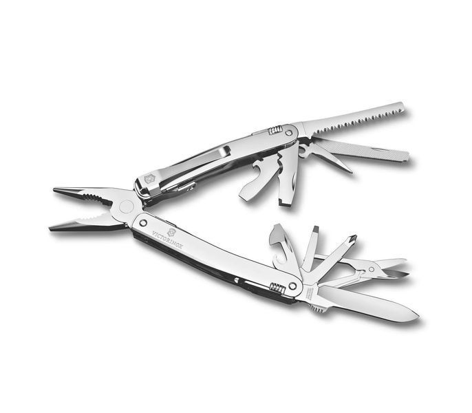 Мультитул Victorinox SwissTool Spirit MX Clip 3.0224.MKB1 розкриття леза однією рукою, 24 функції V77554230 фото