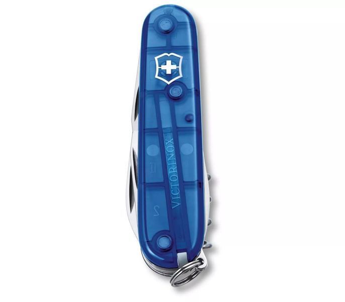 Швейцарський ніж Victorinox Spartan Blue Trans Синій напівблістер 1.3603.T2B1 V77554163 фото
