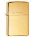 Зажигалка Zippo Reg High Polish Brass (254) V77550768 фото 1
