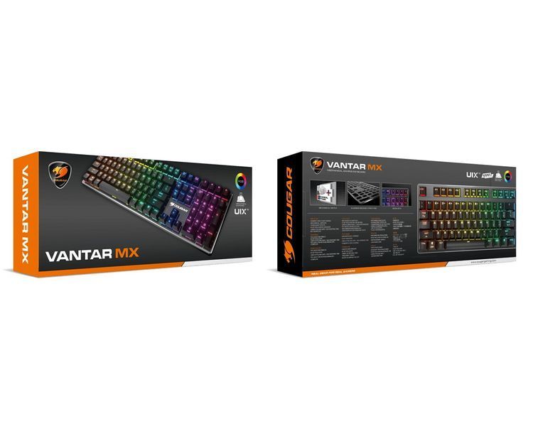 Клавиатура игровая Cougar Vantar MX, с подсветкой, USB VANTAR MX, Red Sw 1604335 фото