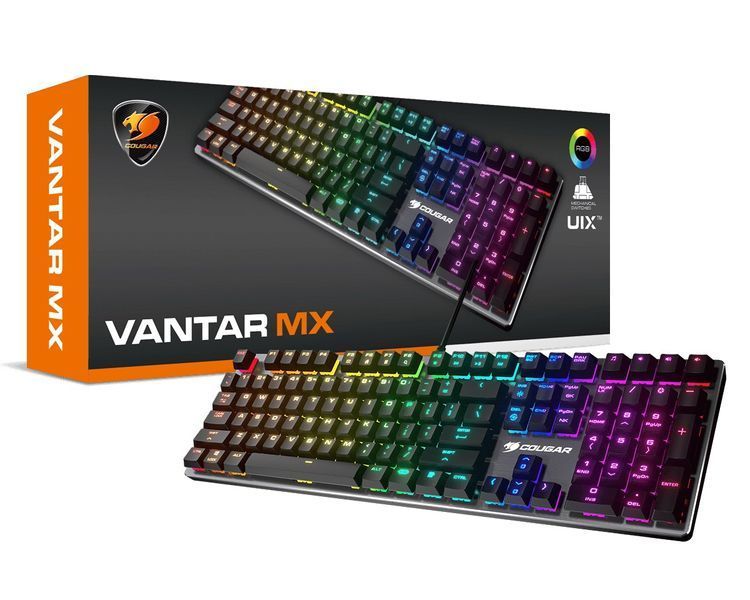 Клавиатура игровая Cougar Vantar MX, с подсветкой, USB VANTAR MX, Red Sw 1604335 фото