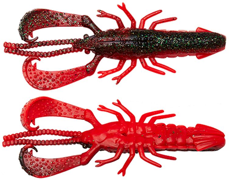 Силікон Savage Gear Reaction Crayfish 91мм 7.5g Red N Black (5 шт/уп) 18542179 фото