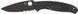 Ніж Spyderco Resilience Black Blade FRN Напівсеррейтор C142PSBBK 871497 фото 4