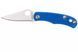 Ніж Spyderco Bug 12C27 G-10 Blue C133GBLP 871673 фото 1