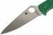 Ніж Spyderco Endura 4 Flat Ground Зелений C10FPGR 870131 фото 5