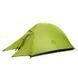 Намет надлегкий одномісний з футпринтом Naturehike Cloud Up 1 Updated NH18T010-T, 210T, зелений 82965 фото 1