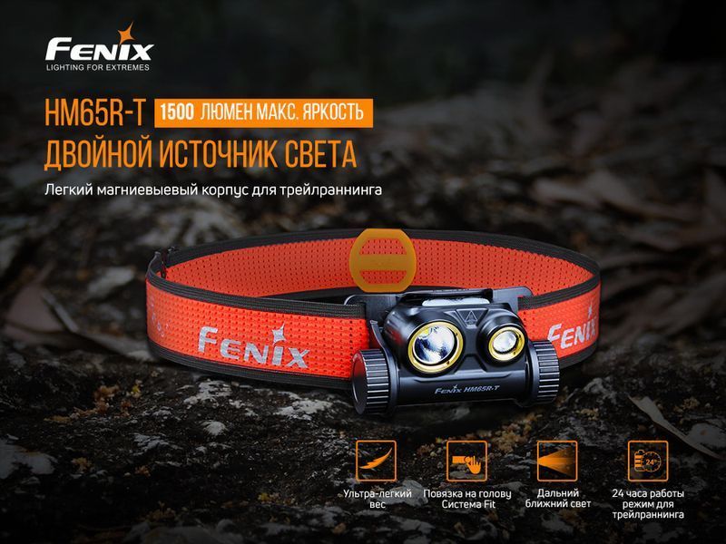 Фонарь налобный Fenix ​​HM65R-T 75930 фото