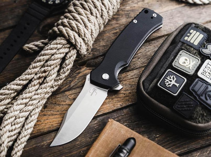 Ніж Boker Plus M.E.R.K. 1 D2 G-10 01BO552 4008875 фото